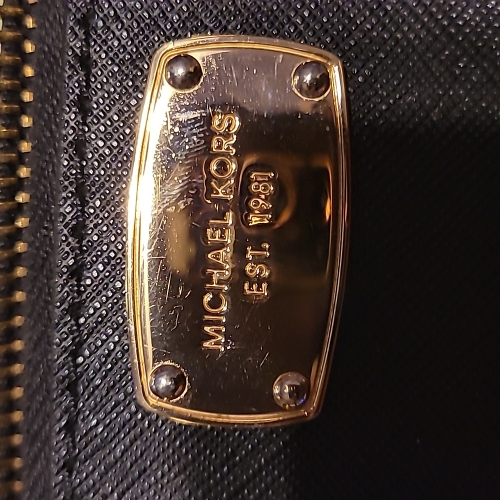 Michael Kors rockstud satchel crossbody black - Picture 4 of 9
